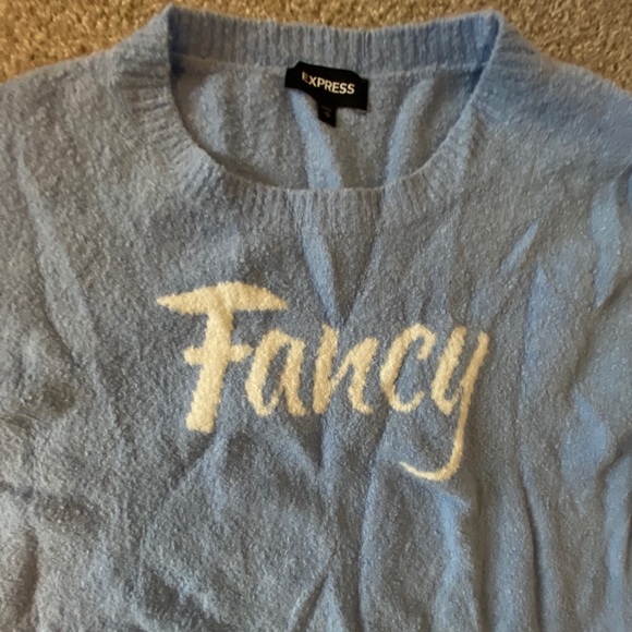 Light blue Express sweater - Picture 3 of 4